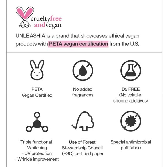 Unleashia Babe Skin Baby Blue Cushion Re-Feel - Refill Only | 27N Bliss | NEW - Picture 4 of 4